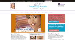 Desktop Screenshot of permanentlybeautiful.co.uk